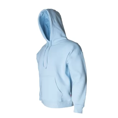 HOODY DEPART HOMME BLEU CIEL COTON